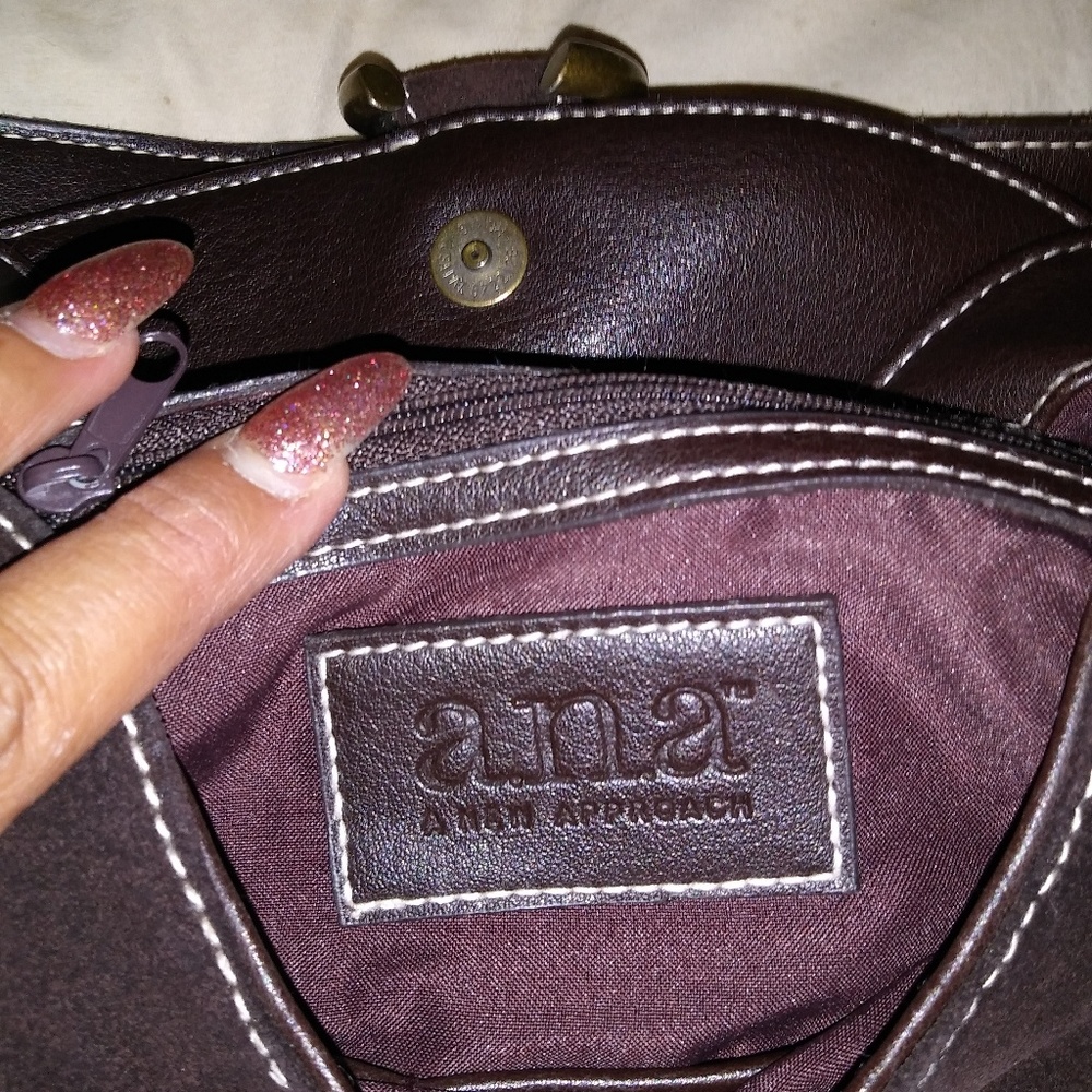 Anna leather purse